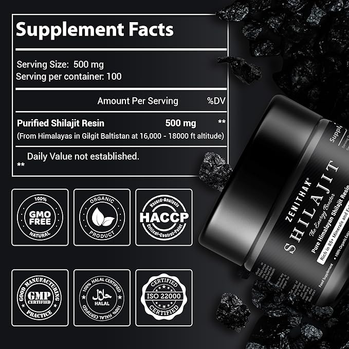 PURE HIMALAYAN SHILAJIT RESIN