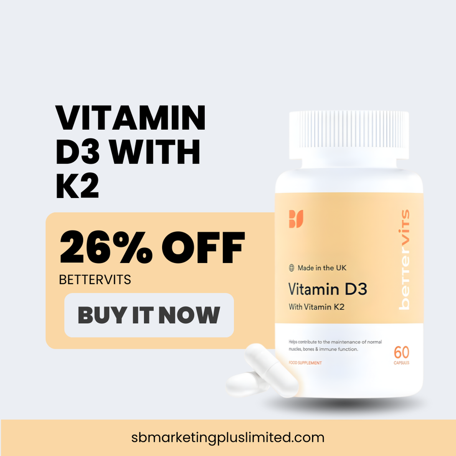 BETTERVITS VITAMIN D3 WITH K2