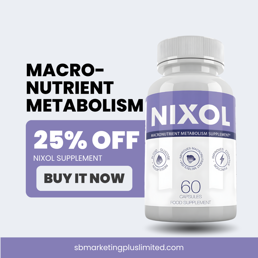 NIXOL SUPPLEMENT FOR MACRO-NUTRIENT METABOLISM