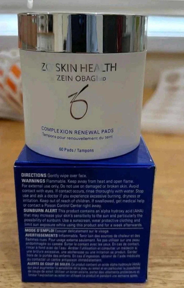 ZO SKIN HEALTH COMPLEXION RENEWAL PADS AUTHENTIC