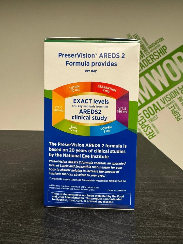 BAUSCH + LOMB PRESER VISION AREDS