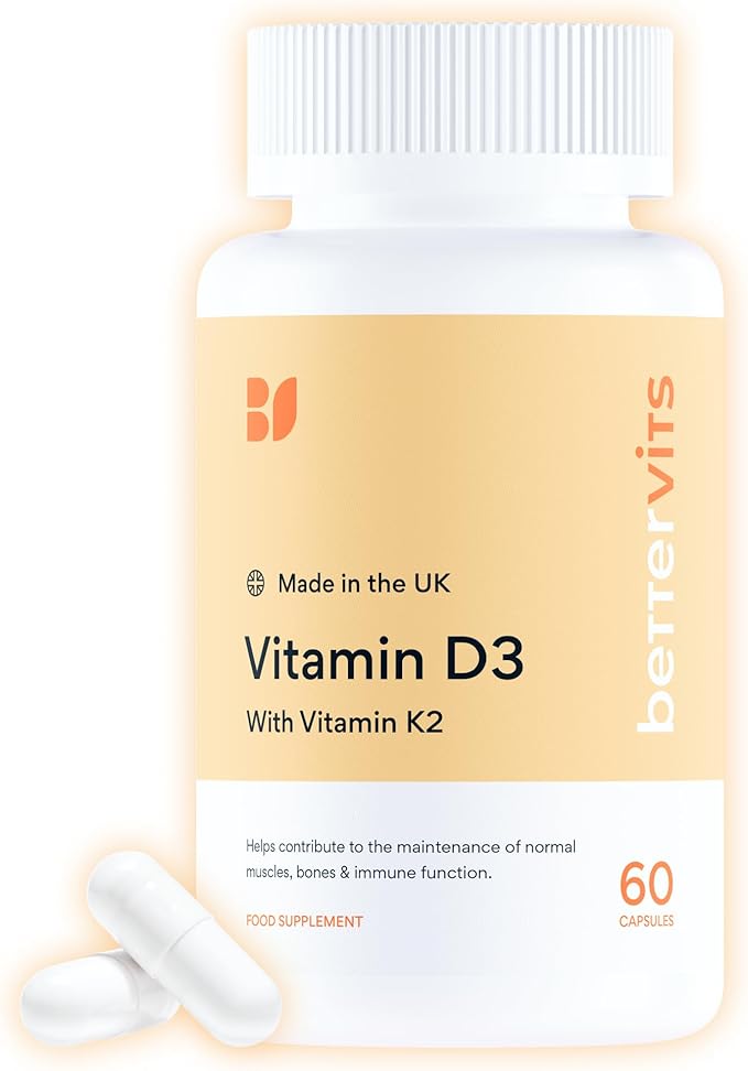 BETTERVITS VITAMIN D3 WITH K2